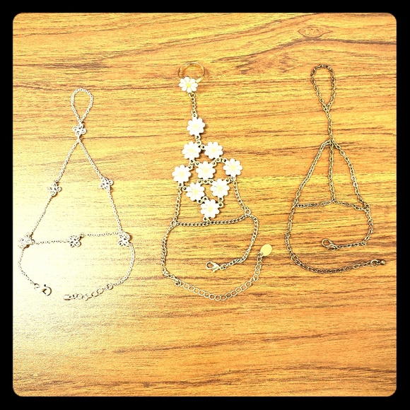 💲 Set of Three Hand Bracelets💲 - Picture 1 of 7